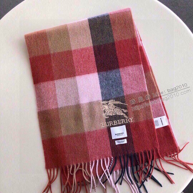 Burberry秋冬單品情侶款羊絨圍巾 巴寶莉2021新款格子圍巾  mmj1411